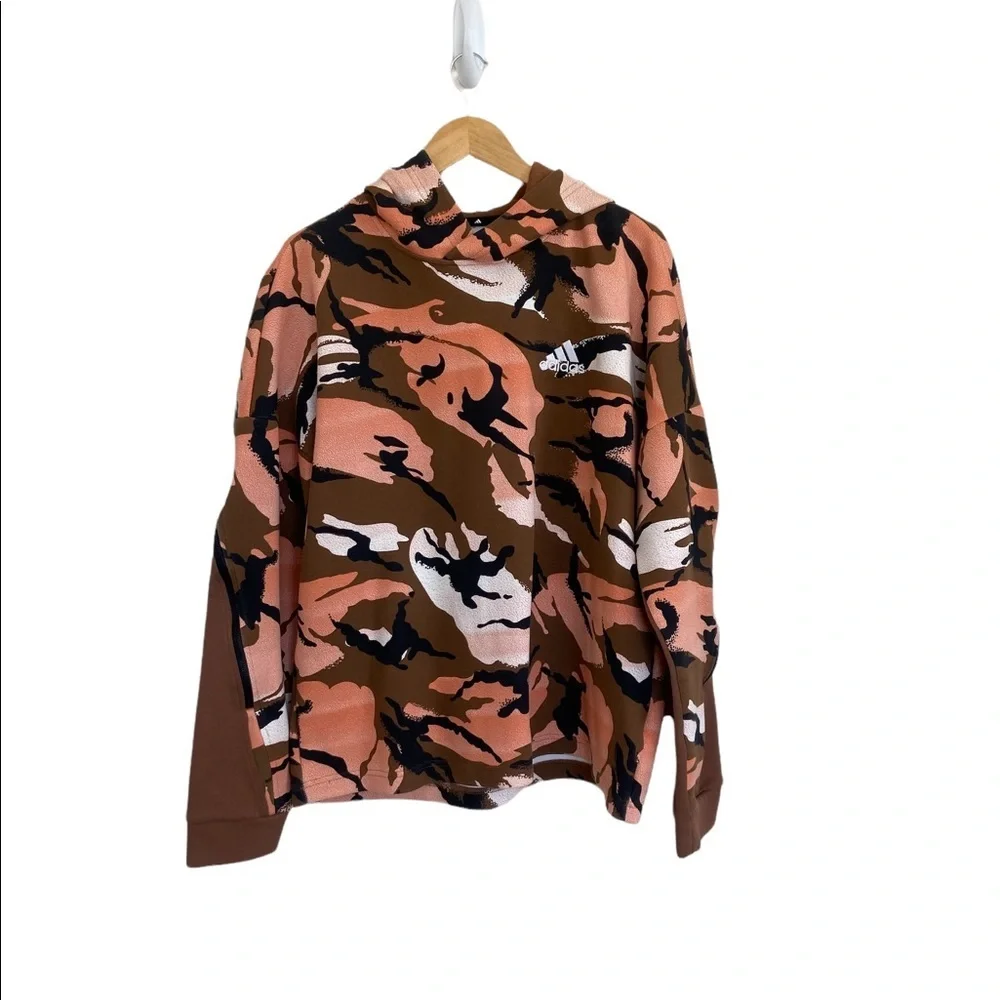 Adidas Allover Camouflage Hoodie